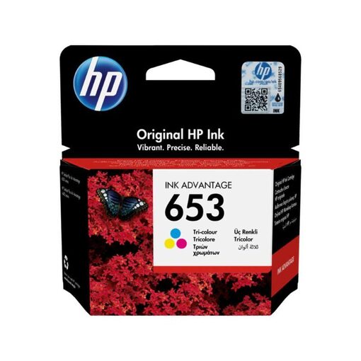 HP Ink Cart. No.653 (c/m/y) (3YM74AE)