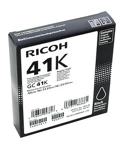 Ricoh Gel Cartridge 405761 standard capacity GC41 black