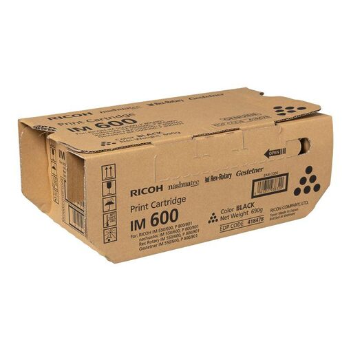 RICOH IM600 Toner black 418478 Ricoh P 800