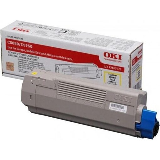 OKI Toner C5850/5950//MC560N/ 560Dn yellow (43865721)