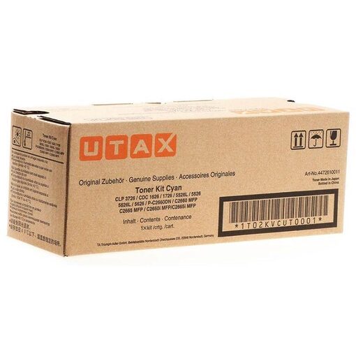 UTAX Toner CDC1726/ CLP3726/1626 cyan (4472610011)