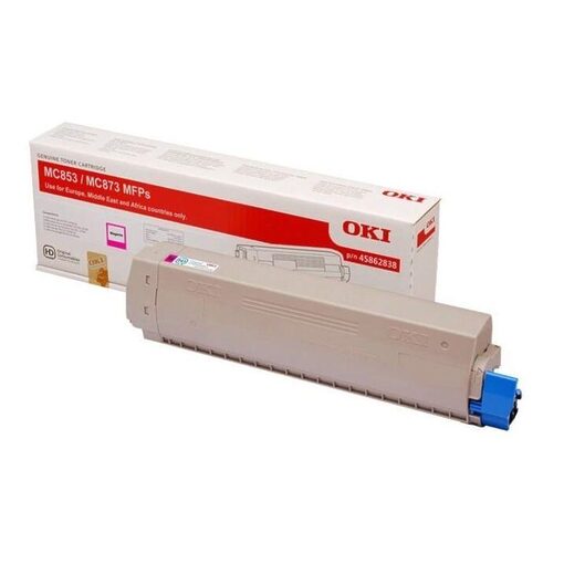 OKI Toner magenta für MC853DN/MC853DNCT/MC853DNV/ MC873DN/MC873DNC/MC873DNCT/ MC873DNV/MC873DNX (45862838)