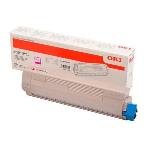 OKI Toner-Kit standard capacity 46471102 magenta