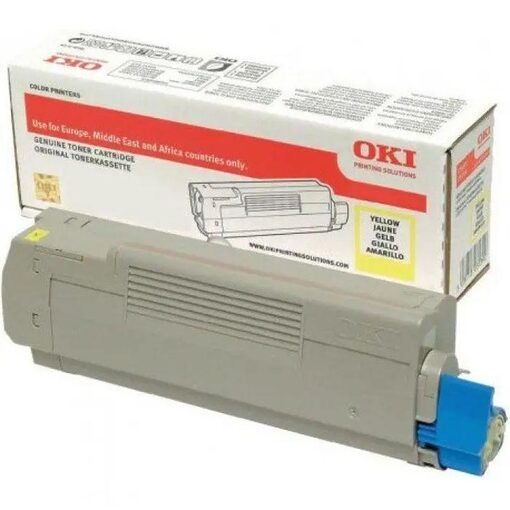 OKI Toner für C612 yellow (46507505)