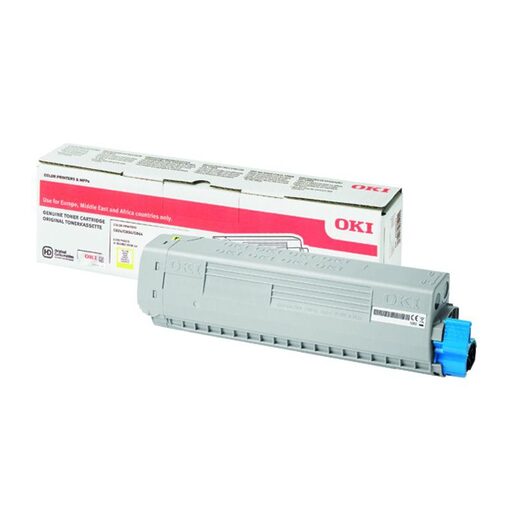 OKI Toner für C824dn/824n/834dnw/834nw/844dnw yellow (47095701)