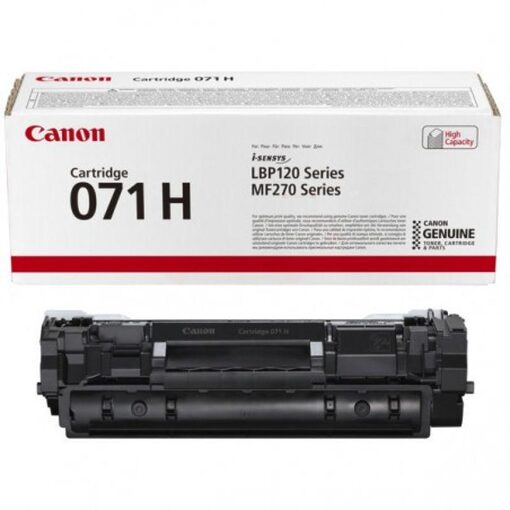 Canon Toner Cartridge 071H for i-SENSYS LBP-122de/MF270 (5646C002)