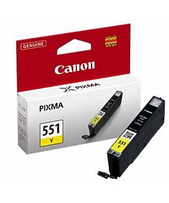 Canon Ink Cart. CLI-551Y für MG6350/MG5450/IP7250/MX925 yellow (6511B001)