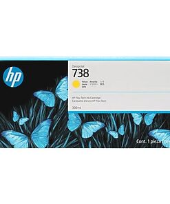 HP 676M8A / HP 738 Gelb Tinte