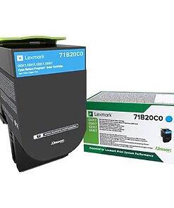 Lexmark Return Print Cart. 75B20C0 für CX727/CS728 cyan