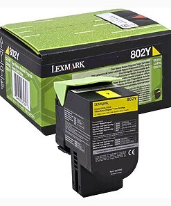 Lexmark Return Print Cart. 80C20Y0 für CX310dn/n/CX410e/ de/dte/CX510de/dhe/dthe yellow