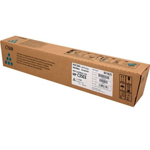 Ricoh Aficio Toner MPC3503 für MPC 3003/3503 cyan (841820)