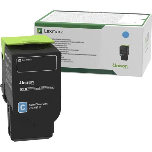 Lexmark Return Print Cart. 84C2HCE: CX725de/dhe/dthe Corporate cyan high capacity