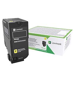 Lexmark Return Print Cart. 84C2HYE: CX725de/dhe/dthe Corporate yellow high capacity