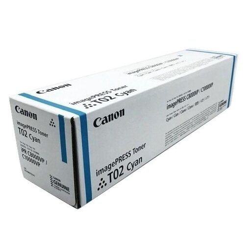 Canon Toner Cart. T02 für iPRC10000/8000VP (8530B001) cyan