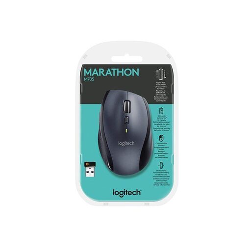 Logitech Marathon M705 Wireless Mouse (910-001949)