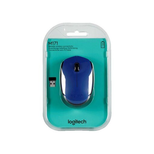 Logitech Wireless Mouse M171 BLUE (910-004640)