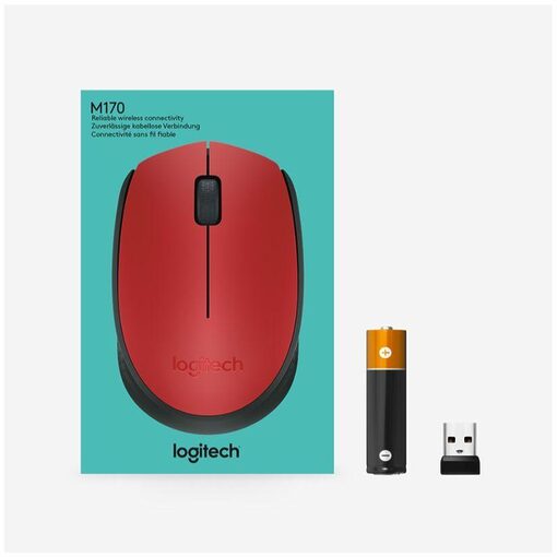 Logitech Wireless Mouse M171 RED (910-004641)