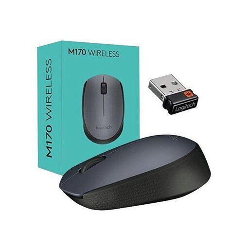 Logitech M170 Wireless Mouse grey (910-004642)