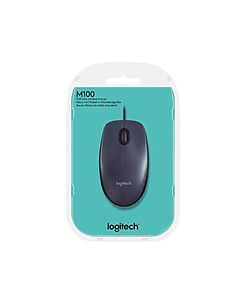 Logitech Mouse M100 grey (910-005003)