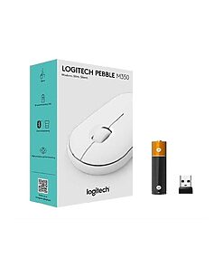 Logitech Mouse M350 Pebble white (910-005716)