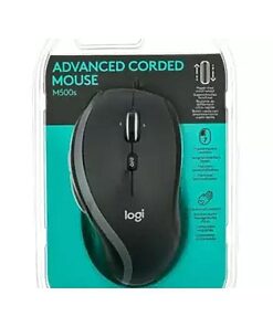 rLogitech Corded Mouse M500S black (910-005784)