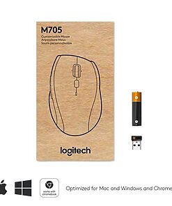 Logitech Marathon M705 Wireless Mouse (910-006034)