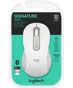 Logitech Wireless Mouse M650 L off-white (910-006238)