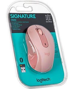 Logitech Signature M650 M Mouse Rose 910-006254 5099206097230