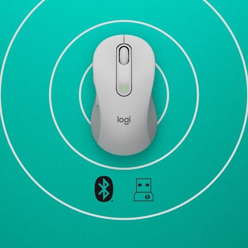 Logitech Signature M650 M Mouse White 910-006255 5099206097247