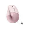 Logitech 910-006478 / Lift Vertical Rosa Maus