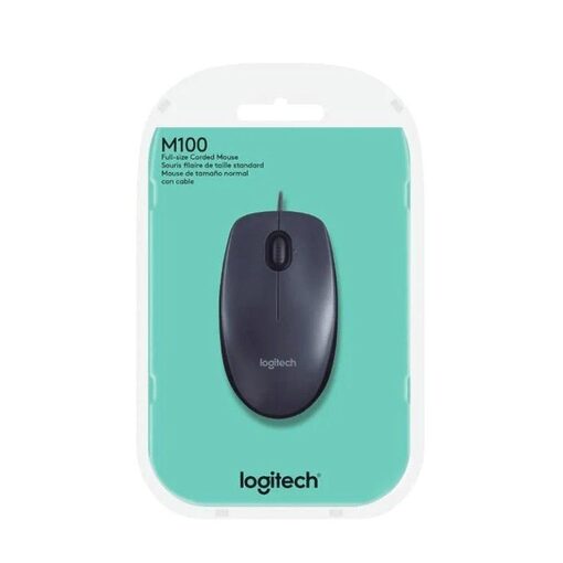 Logitech M100 black Mouse 910-006652