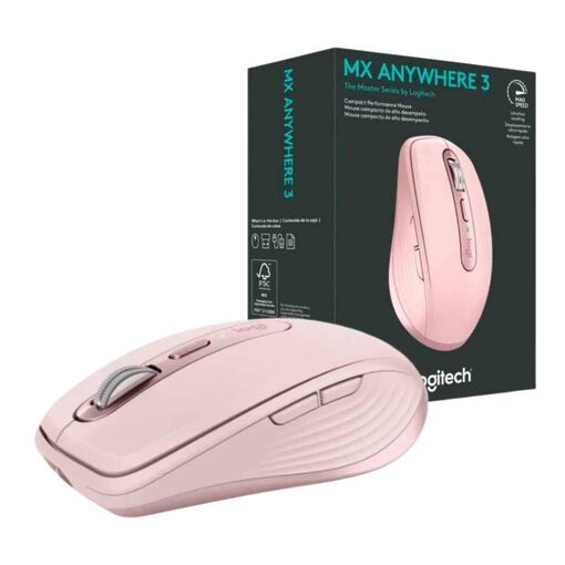 Logitech 910-006931 / MX Anywhere 3S Rose Rosa Maus