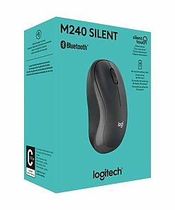 Logitech M240 Silent Mouse black 910-007119