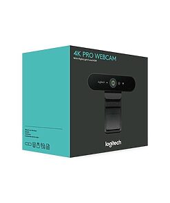 Logitech Webcam Brio Ultra HD USB Connection 90 fps/720p/ 1080p/2160p (960-001106)