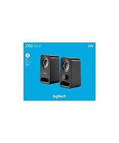 Logitech Z150 Lautsprecher Schwarz (980-000814)