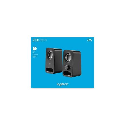 Logitech Z150 Lautsprecher Schwarz (980-000814)