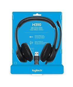 Logitech H390 USB Computer Headset -N/A- EMEA (981-000406)