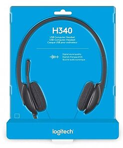 Logitech H340 USB Computer Headset (981-000475)