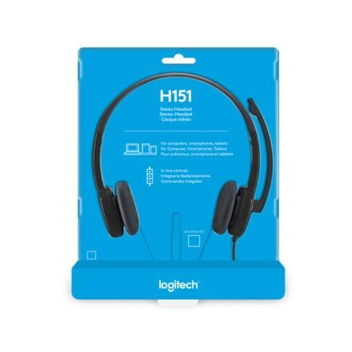 Logitech Stereo Headset H151 black (981-000589)