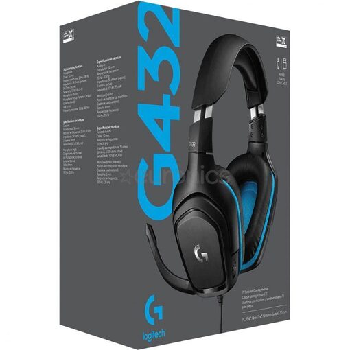 Logitech G432 Gaming Headset (981-000770)