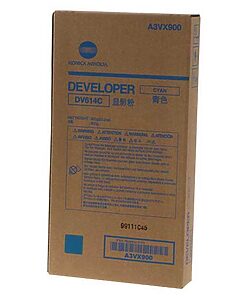 KonicaMinolta Developer DV614C für bizhub Press C1060/C1070 PRO C1060L cyan (A3VX900)