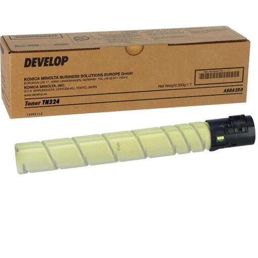 Develop Toner TN-324Y für Ineo 258/308/368 (A8DA2D0) yellow