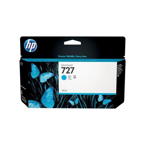 HP Ink Cart. B3P19A No.727 für DJ T1500/2500/920 cyan 130ml