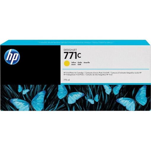 HP Ink Cart. B6Y10A No.771C für Designjet Z 6200 yellow