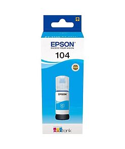 Epson Ink Cart. 104 Eco Tank  C13T00P140:EcoTank ET-2710/  2711/4700 (black)