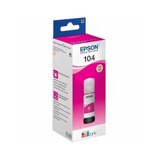 Epson Ink Cart. 104 Eco Tank  C13T00P140:EcoTank ET-2710/  2711/4700 (black)