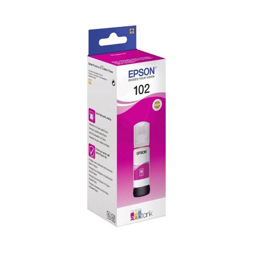 Epson Ink Cart. 102 Eco Tank C13T03R340 für EcoTankET-2700/ 2750/3700/3750/4750/ Expression ET-2700/2750/3700 (magenta)