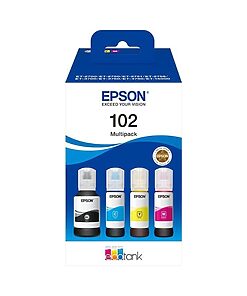 Epson Ink Cart. 102 Eco Tank C13T03R140 für EcoTank ET-2700/ 2750/3700/3750/4750/ Expression ET-2700/2750/3700 (black)