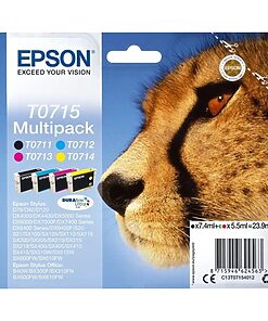 Epson Ink Cart. C13T07154012 für Stylus D78/92/120/DX4000/ 4050/4400/4450/5000/5050/6000/ 6050/7000F/7400/7450/8400/8450/ Pro9450/S20/21/SX100/105/110/ 115/200/205/210/215/218/400/ 405/405WiFi/410/415/510W/515W/ SX600FW/610FW/B40W/BX300F/310FN