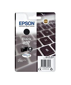 Epson Ink Cart. 407 L DURABrite Ultra black C13T07U140  Epson WorkForce Pro WF-4745